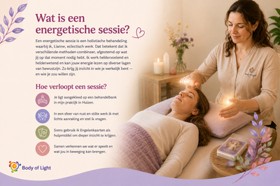 Een energetische sessie krijgen energy halen in Praktijk te Huizen